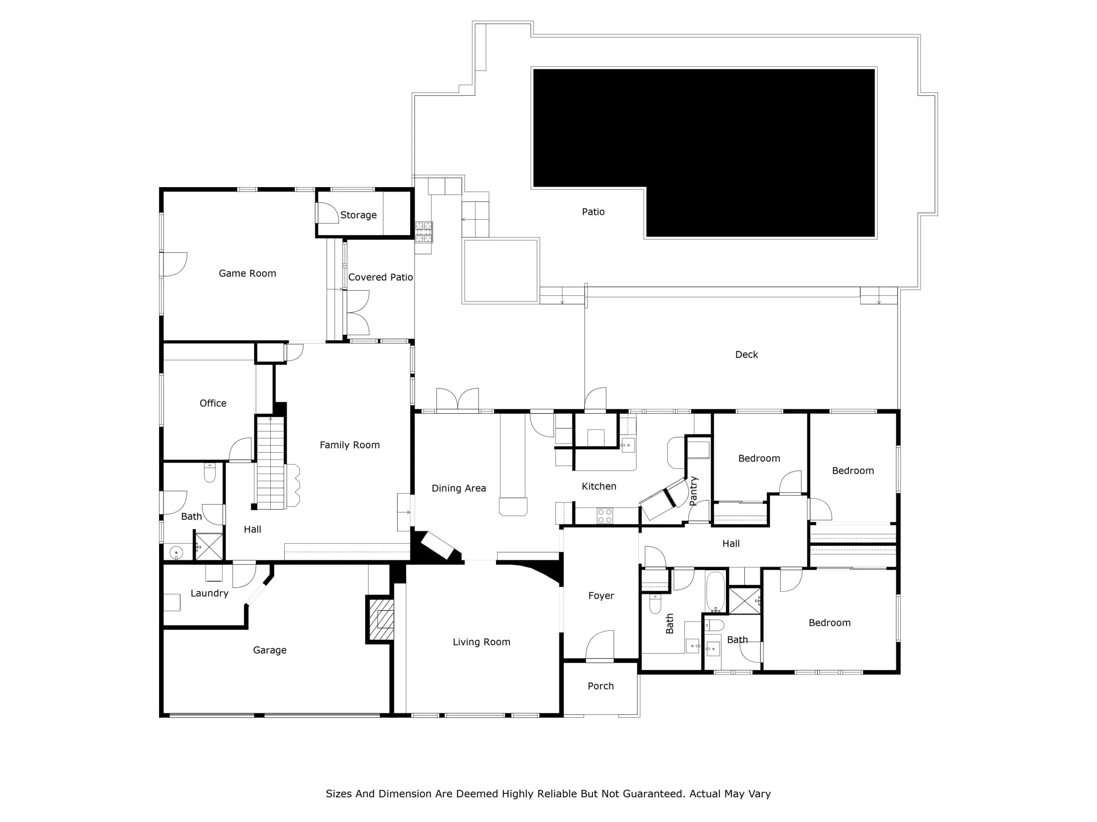13091 Loretta Dr Floor Plan Main Level