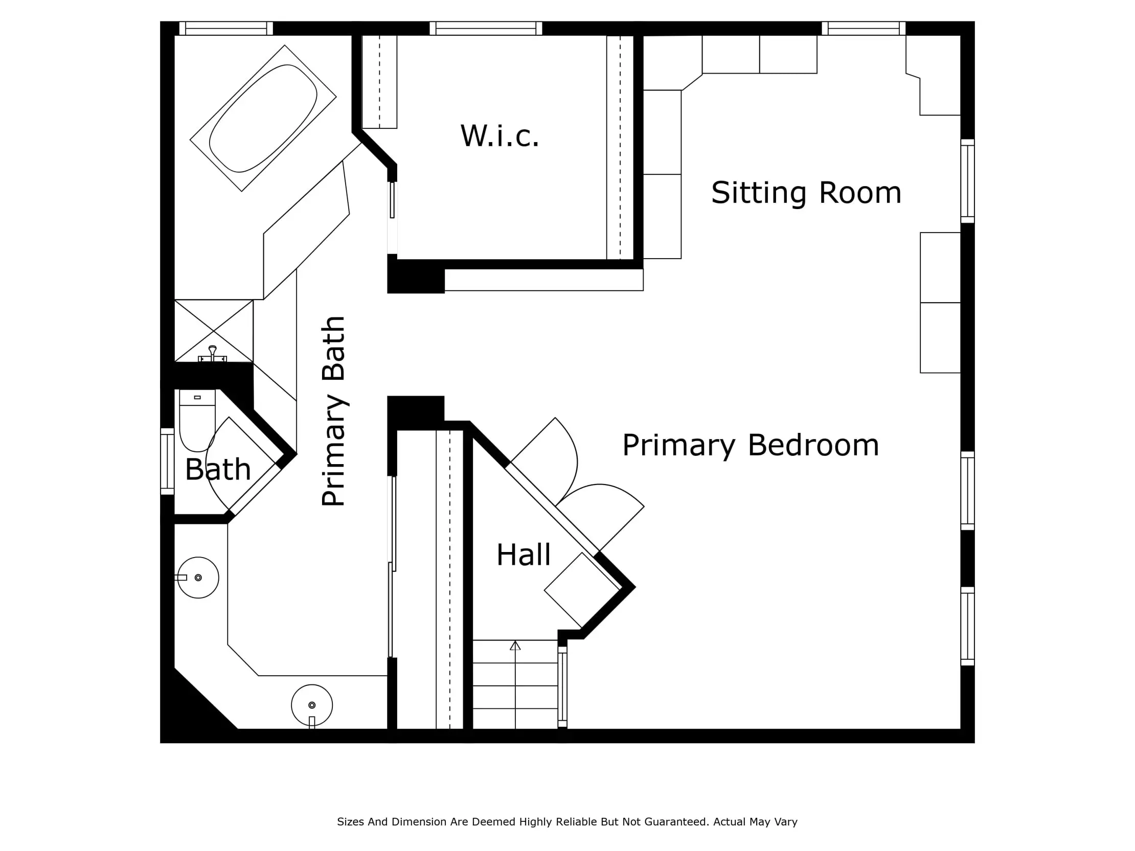 13091 Loretta Dr Floor Plan Primary Suite